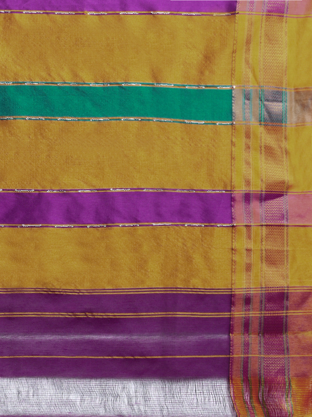 Purple Chandram Chikki Handloom Saree