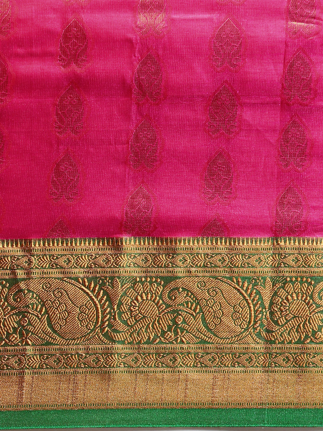 Maroon Traditional & Royal Kanchipuram Silk Butta Work Saree