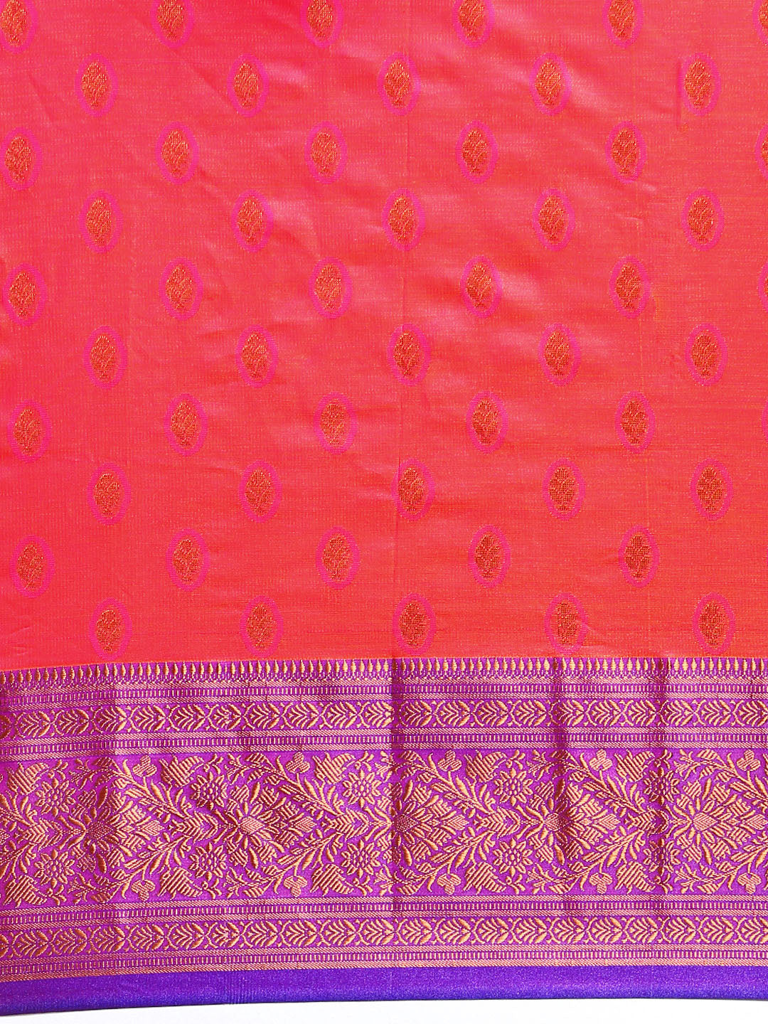 Traditional & Royal Kanchipuram Silk Butta Work Saree