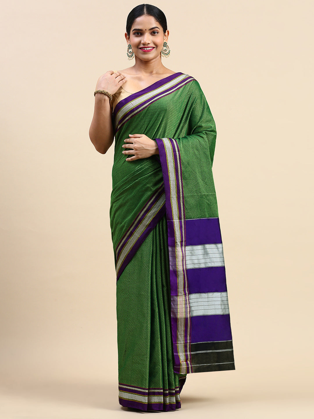 Green Khun Saree